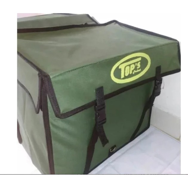 Tas obrok Motor Tas pos Tas kurir Tas Tops Hijau Tas Angkut Barang Kuat Anti Air