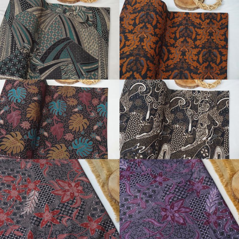 Kain Batik Meteran Bahan Katun Batik Premium Kode C