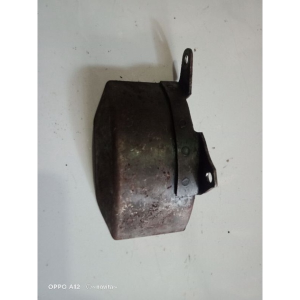 plat plate oil oli separator mangkok oli Honda grand Supra x lama old original