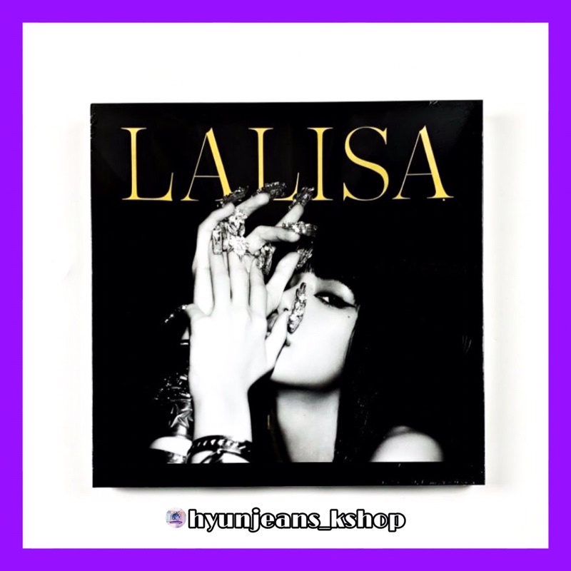 [READY STOCK] Lisa BLACKPINK The 1st Single Album - LALISA (Vinyl / Piringan Hitam / LP : Limited Ed