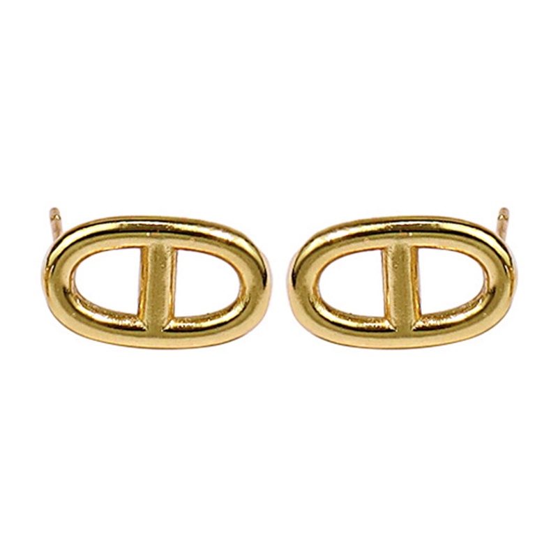 Anting Stud Bentuk Hidung Babi Model Simple