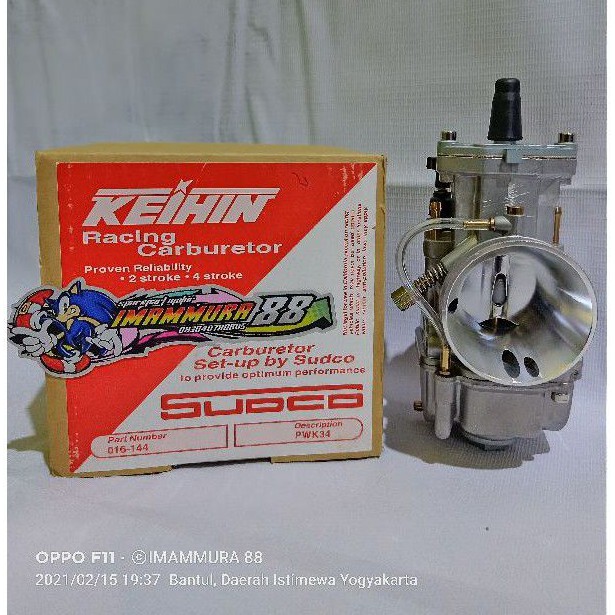 KARBU KARBURATOR KEIHIN SUDCO PWK 34