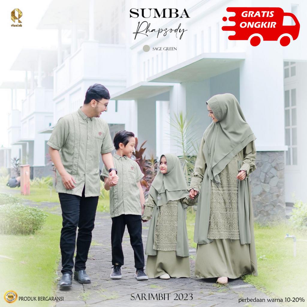 SUMBA RHAPSODY FAMILY SET SAGE GREEN BY RISALAHPAWA