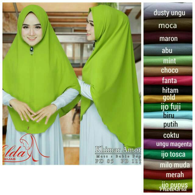 Khimar Amora ORIGINAL Elda Hijab