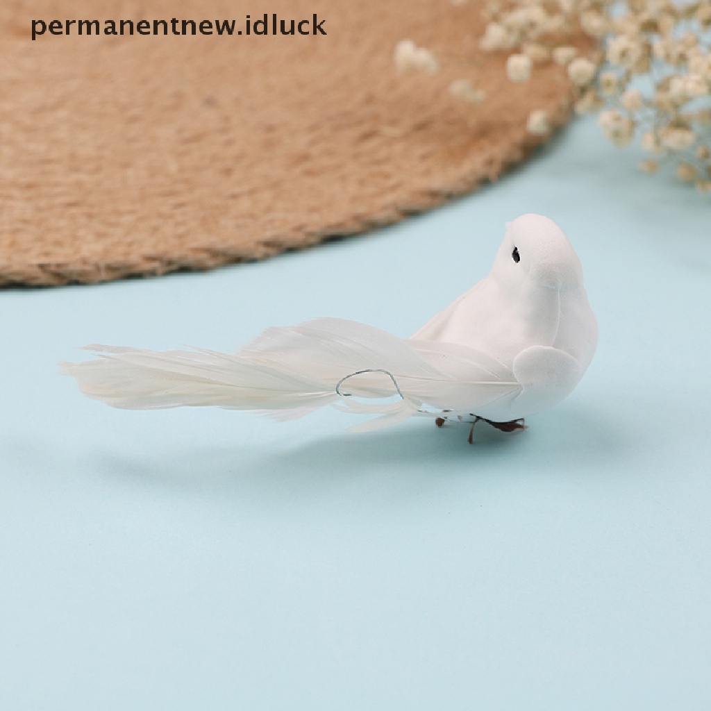 1 Pc Mainan Burung mini Buatan Bahan Busa Bulu Untuk Dekorasi