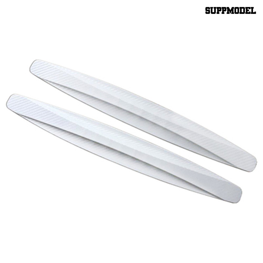 Suppmodel8 1 Pasang Strip Pelindung Bumper Depan / Belakang Mobil Anti Gores