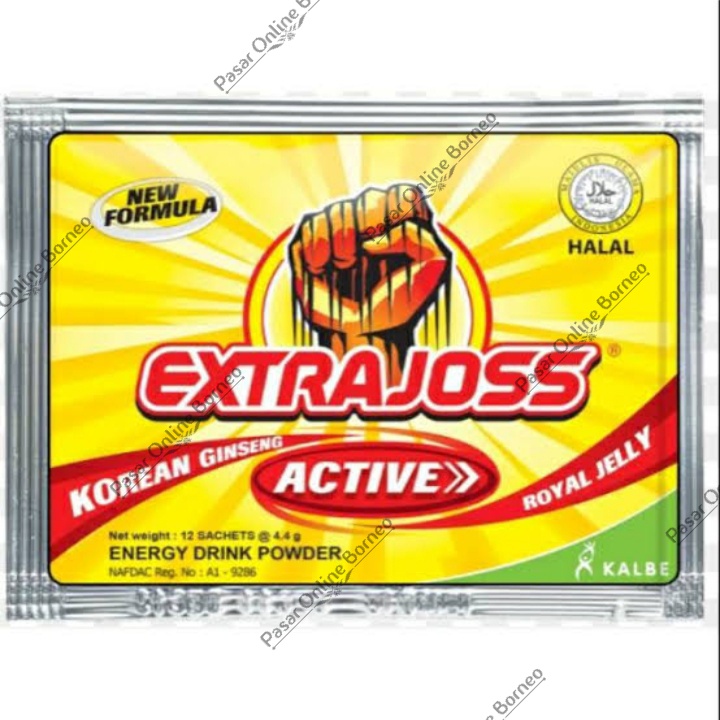Extra Joss Active Per Pack Isi 12 Pcs