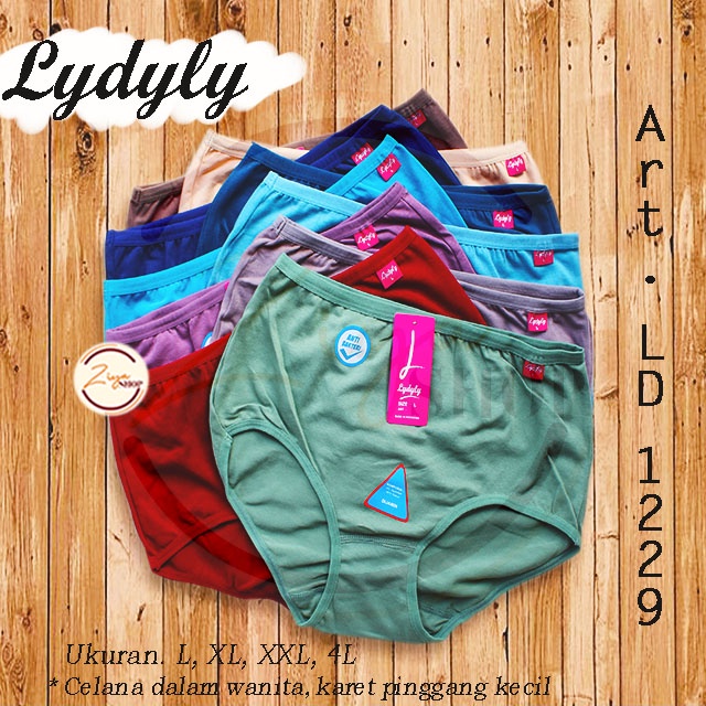 3pc - CD Lydyly Jumbo LD 1229 | Celana Dalam Wanita / Celana Dalam Lydyly / Cd Maxi / Lydyly / Cd / 