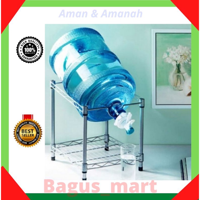 Rak Galon Single/Rak Galon/Tempat Galon/Rak Besi/Rak/Tempat Menyimpan Galon