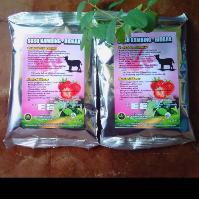 

SUSU kambing - Bidara rasa strawberry 200gr