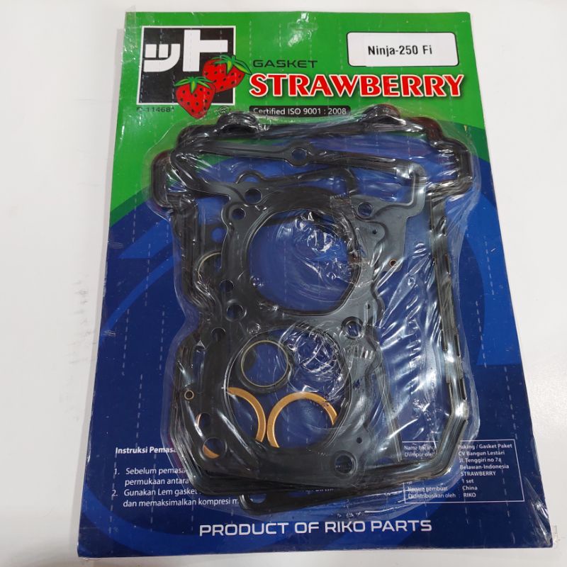 PAKING NINJA 250 GASKET NINJA 250 PAKING FULSET NINJA 250 GASKET MESIN NINJA 250 PERPAK MESIN KAWASA
