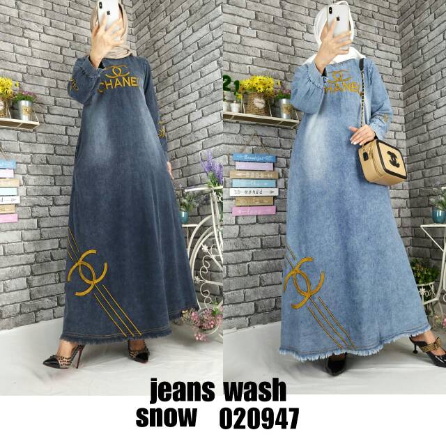 gamis Jeans chanel