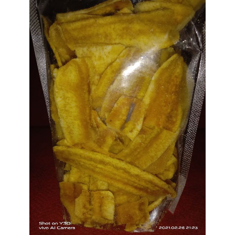 

Keripik Pisang Asin Gurih Renyah