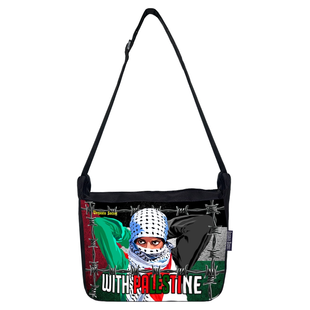 Tas Selempang Pria Distro Palestina Tas Soren Slempang Sekolah Buku Paket LKS Sublim