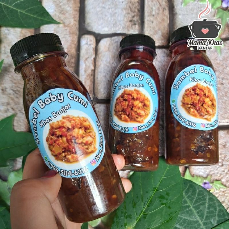 

sambal baby cumi khas banjar