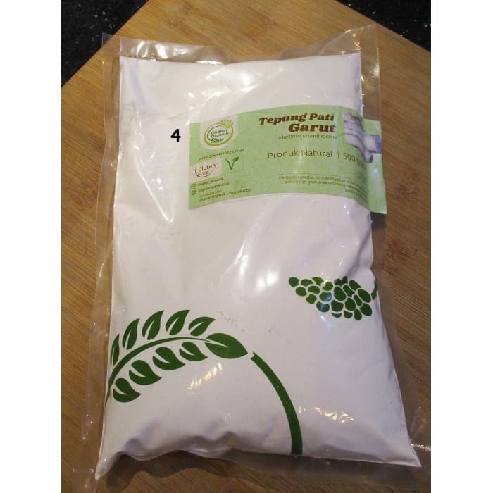 

PROMO [COD] TEPUNG PATI GARUT ORGANIK 500 gram - TEPUNG ORGANIK FREE GLUTEN MPASI