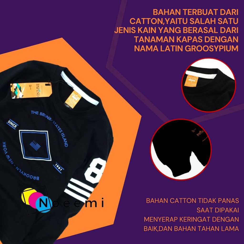 Baju Kaos Anak Laki Laki 1-12 Tahun Pakaian Distro Oblong Cowo Dan Perempuan Hitam