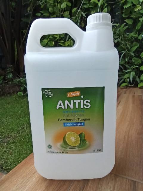 ANTIS Hand Sanitizer 5 Liter / ANTIS 5 LITER / ANTIS REFILL EXP DATE 2027