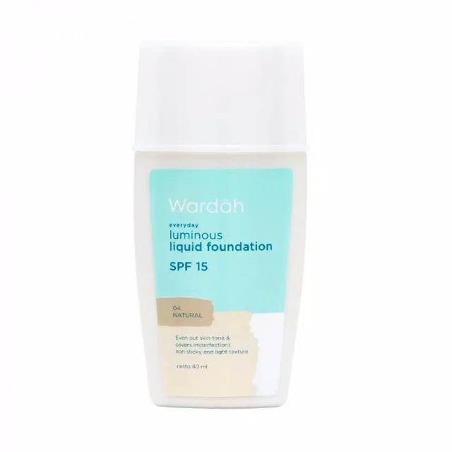 WARDAH EVERYDAY LUMINOUS LIQUID FOUNDATION | WARDAH FOUNDATION