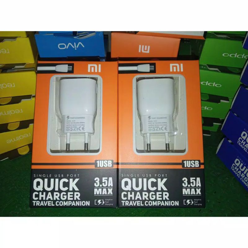 CHARGER / TC 3.5A Branded Quick LED Micro USB For Android