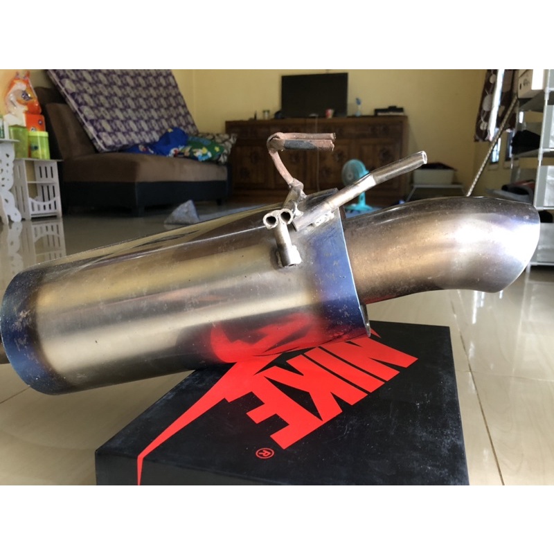 muffler js racing /knalpot js racing civic FD1 original japan