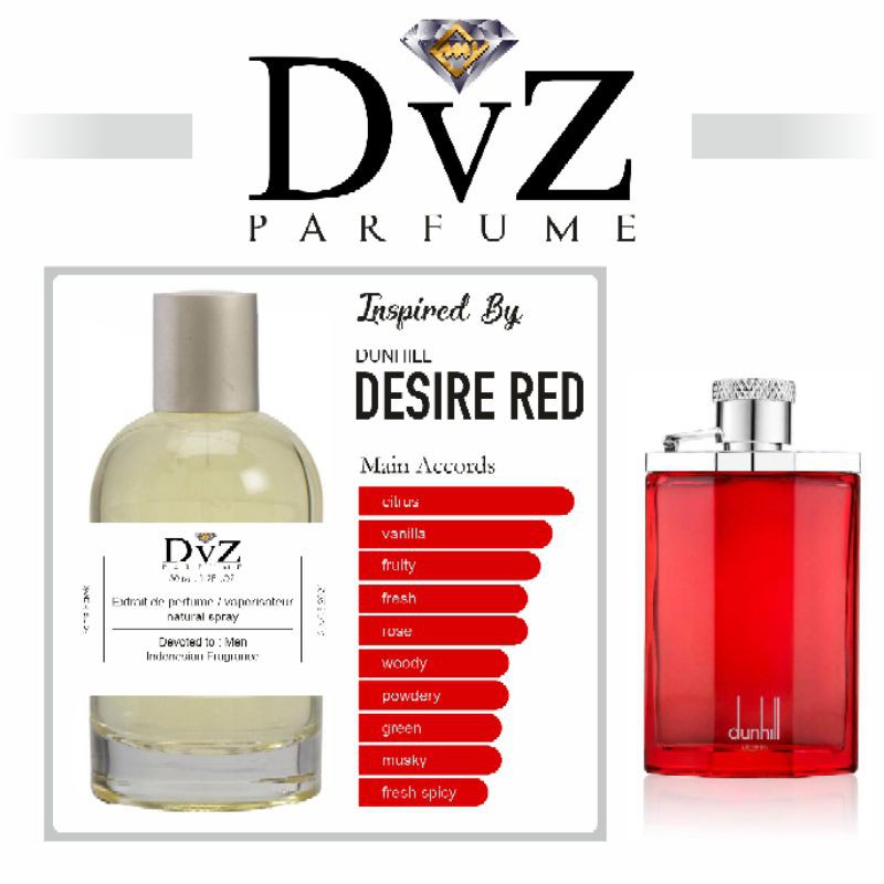 DUNHIL DESIRE RED//PARFUME PREMIUM INSPIRED//MY DVZ PARFUME