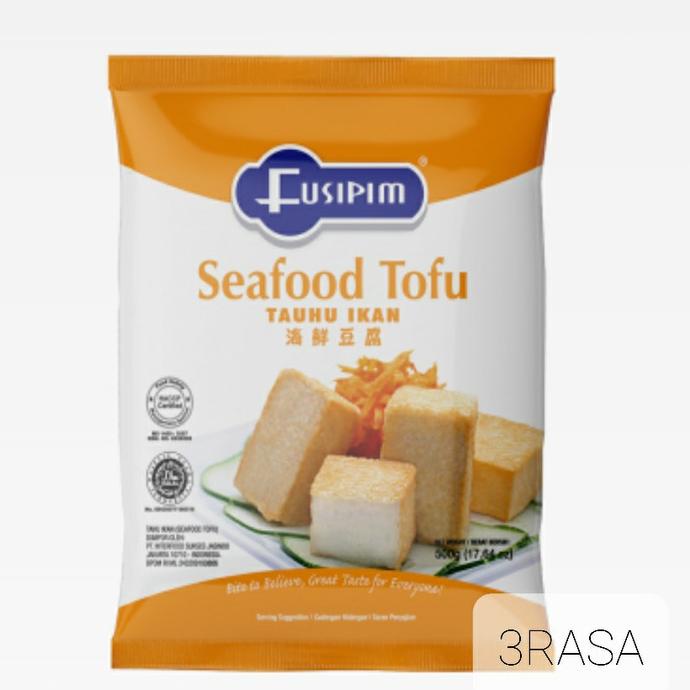 

Fusipim Seafood Tofu 500gr| Fish Tofu | Bakso Ikan Steamboat
