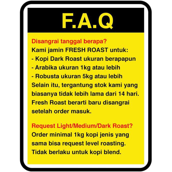 

Kopi- Kopi Arabika Aceh Gayo Starbucks Style Sumatra Dark Italian Roast 250g - Biji Utuh -Biji-Kopi.