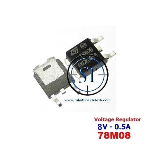 78M08 L78M08 L78M08CDT TO-252 REGULATOR 8 Volt 7808 SMD SMT 500mA