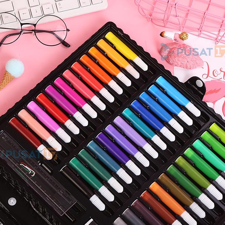 

(U-ICW ♫♪>) PUSAT17 ALAT TULIS SET CRAYON COLOURING SET 150PCS / ART SET 150PCS PENSIL WARNA SET ALAT LUKIS ANAK KRAYON SET||banyak diminati