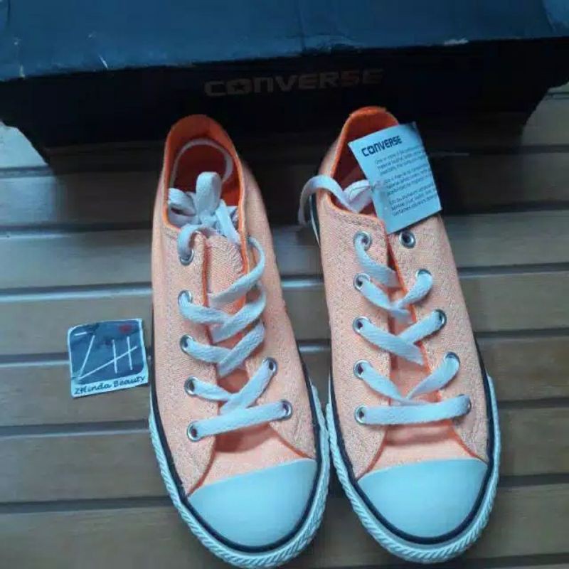 Converse CT ox Orange / Sepatu converse anak/ ORIGINAL 100%/
