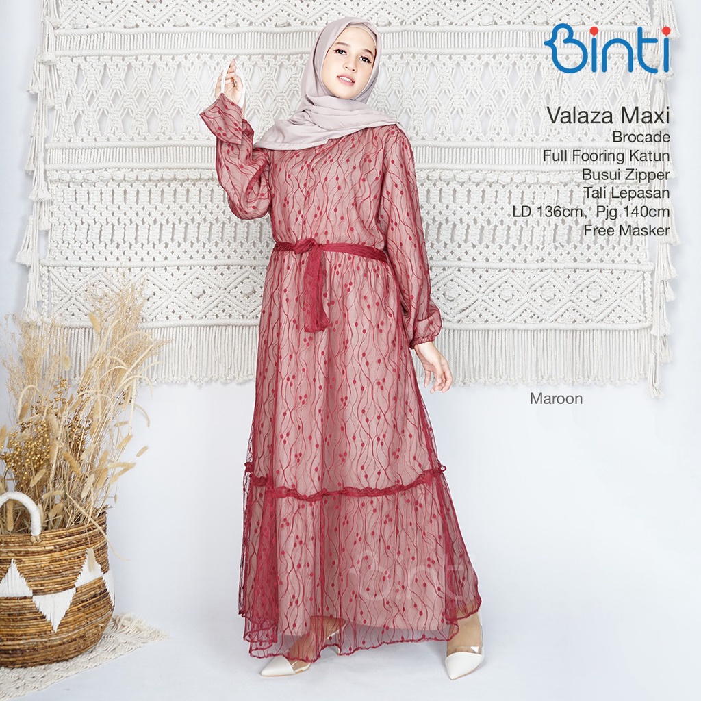 GAMIS WANITA JUMBO VALAZA MAXY ORI BINTI