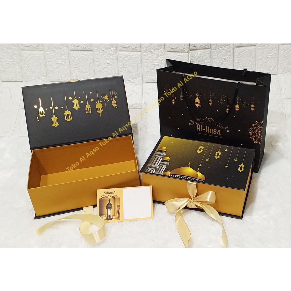 

Box Hampers Lebaran/Box Hampers Idul Fitri/Hampers Hari raya - Motif 5