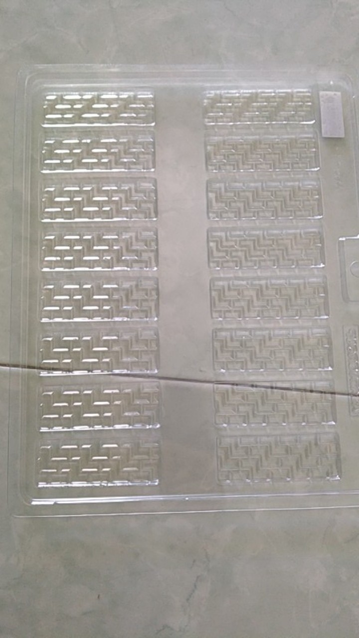 Cetakan Coklat Wafer Tetris Km