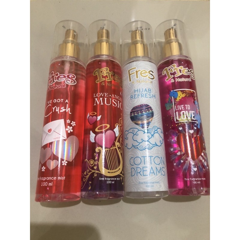 BODY MIST Fres &amp; Natural 100 ml