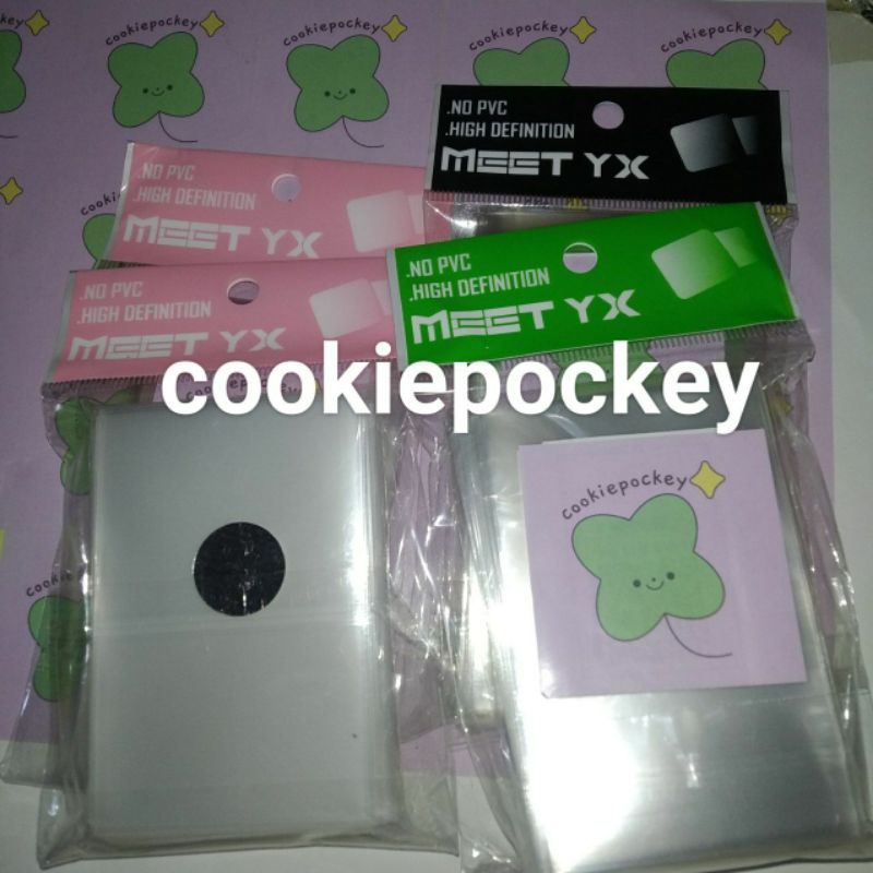 [READY SIAP KIRIM] Inner sleeve meet yx innersleeve seal no seal original matte glossy
