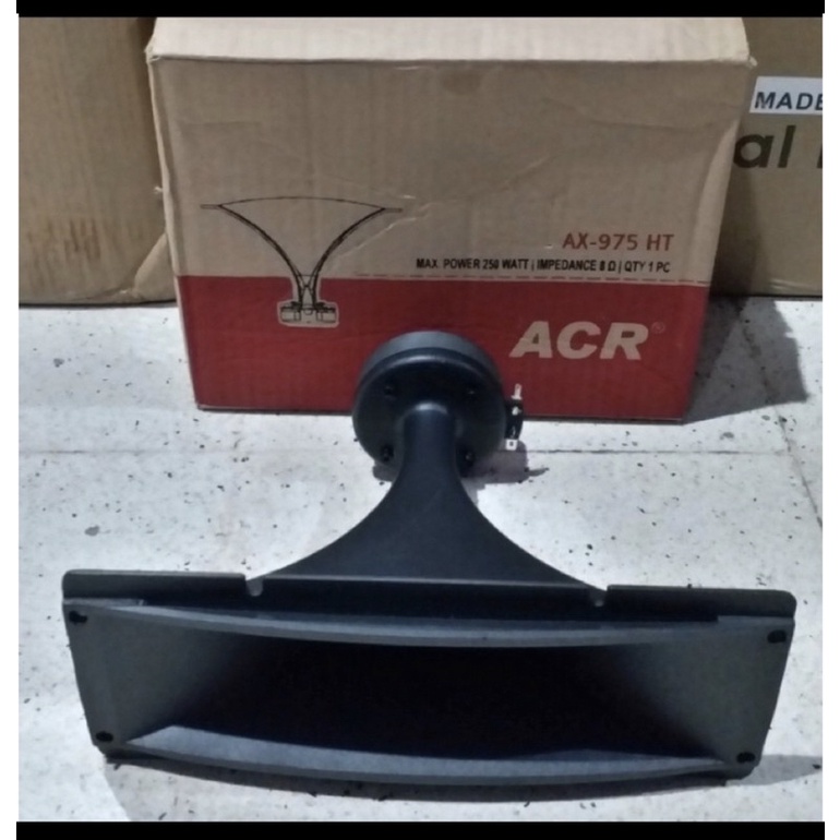 Horn tweeter dome acr AX 975 HT (4.3 x 10.5)