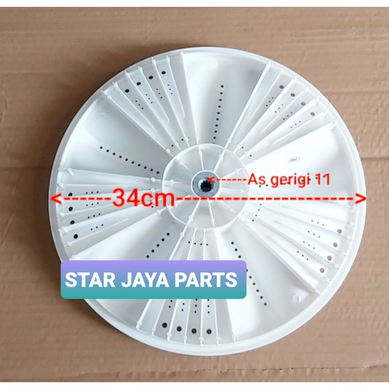 PULSATOR MESIN CUCI SANYO 1 TABUNG ASW-85SB ASW 85SB ASW-85