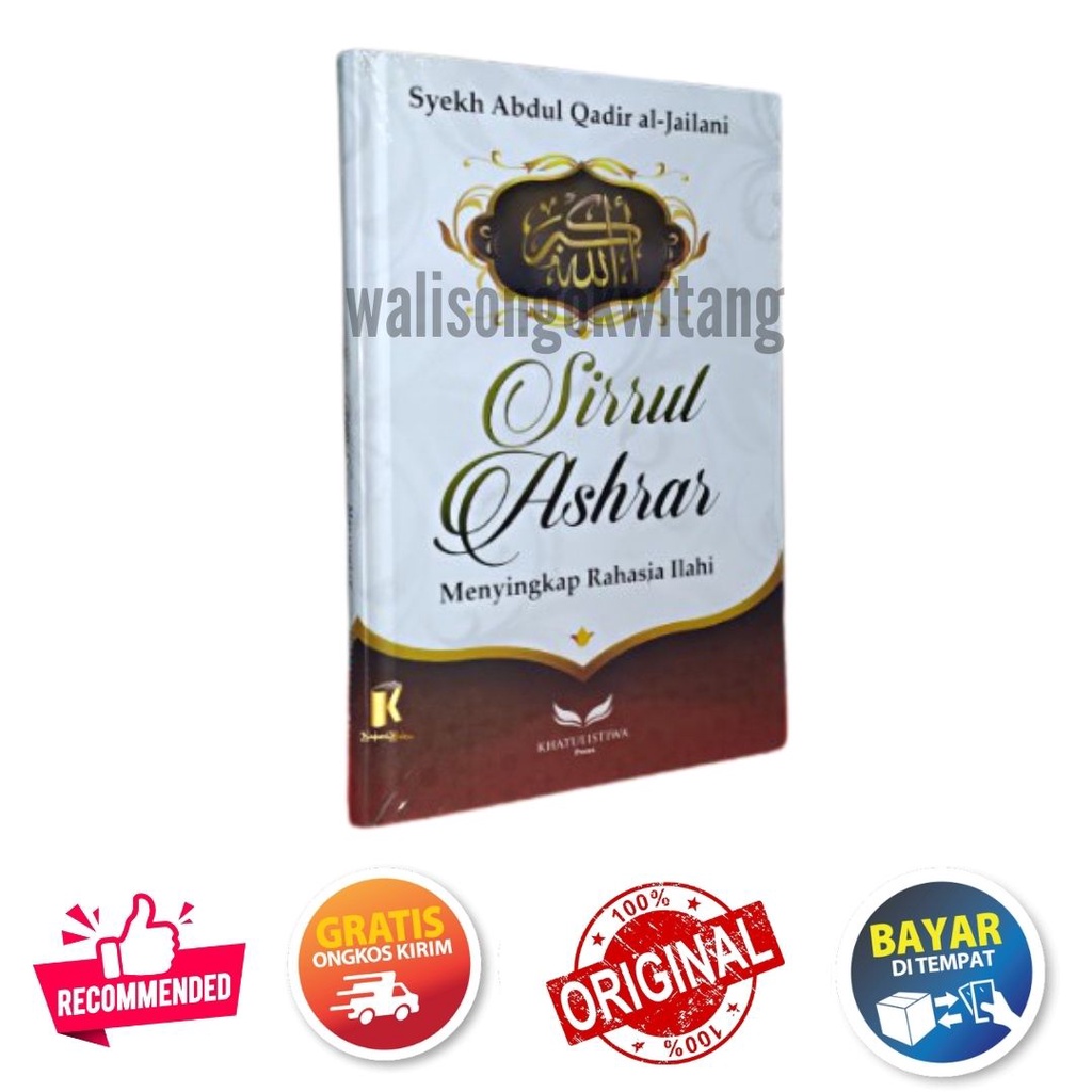Kitab Sirrul Asror Sirrul Asrar Kitab Sirul Asror Sirrul Asrar Syekh Abdul Qadir Sirrul Asror Buku S