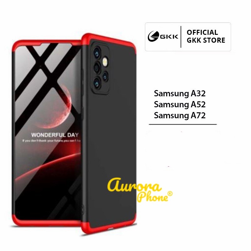 Original Samsung A32 A52 A72 Hard Case Armor 360 GKK Original Full