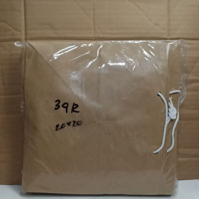

Paper Bag Kantong Tas Kertas Polos 20 x 22 cm 12 pcs / 1 Lusin