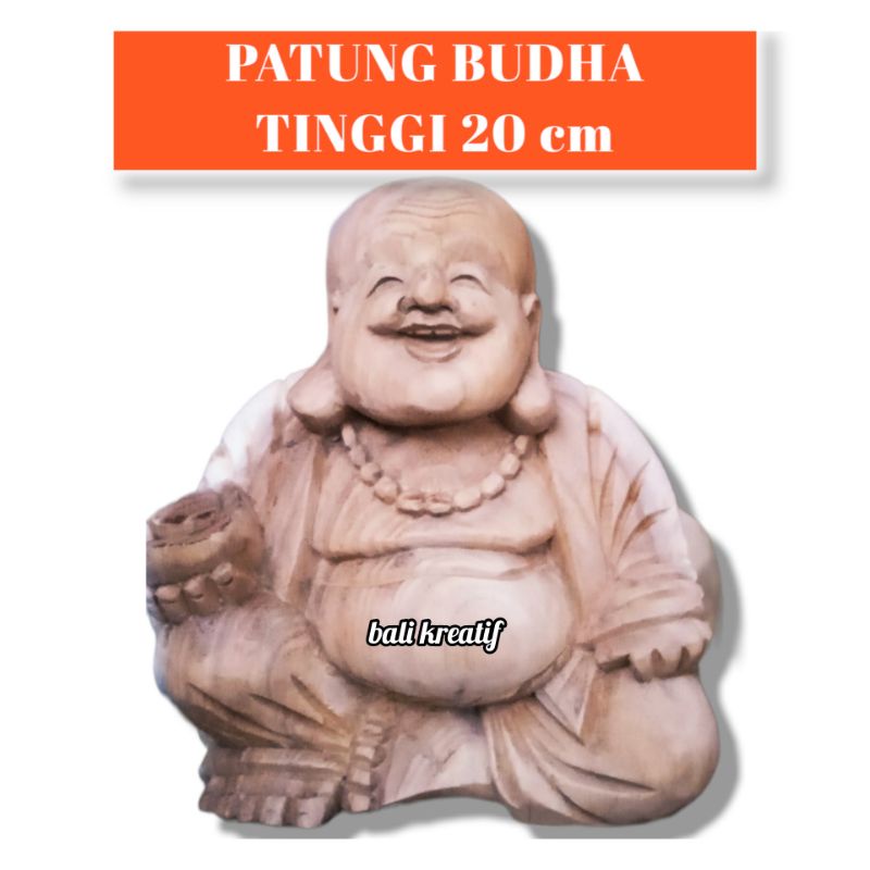 Patung Budha/ Patung Kayu Budha / Pajangan Rumah /Hiasan Rumah