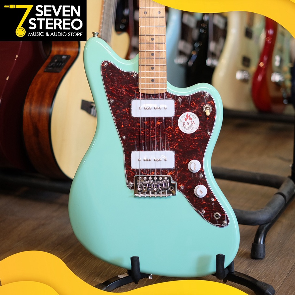 Bacchus BJM-1RSM BJM1RSM Jazzmaster Surf Green Roasted Maple Neck