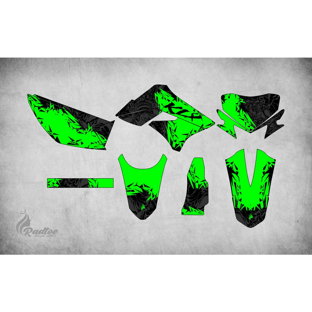 DECAL STIKER KLX/DTRACKER 150 LAMA FULLBODY CUSTOM (001) DEKAL KLX 150 S/L 2009 2010 2011 2012 2013 