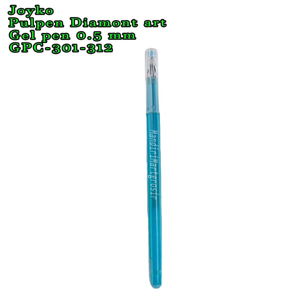 Pulpen * Joyko * Diamont art * Gel pen 0.5 mm * GPC-301-312