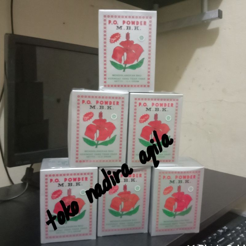 PO Mbk Powder /Mbk powder /bedak keringat/ bedak bau badan