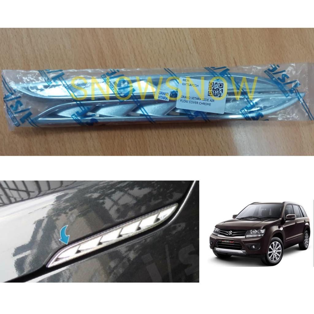 List Air Flow Side Vent Suzuki Grand Vitara Cover Chrome