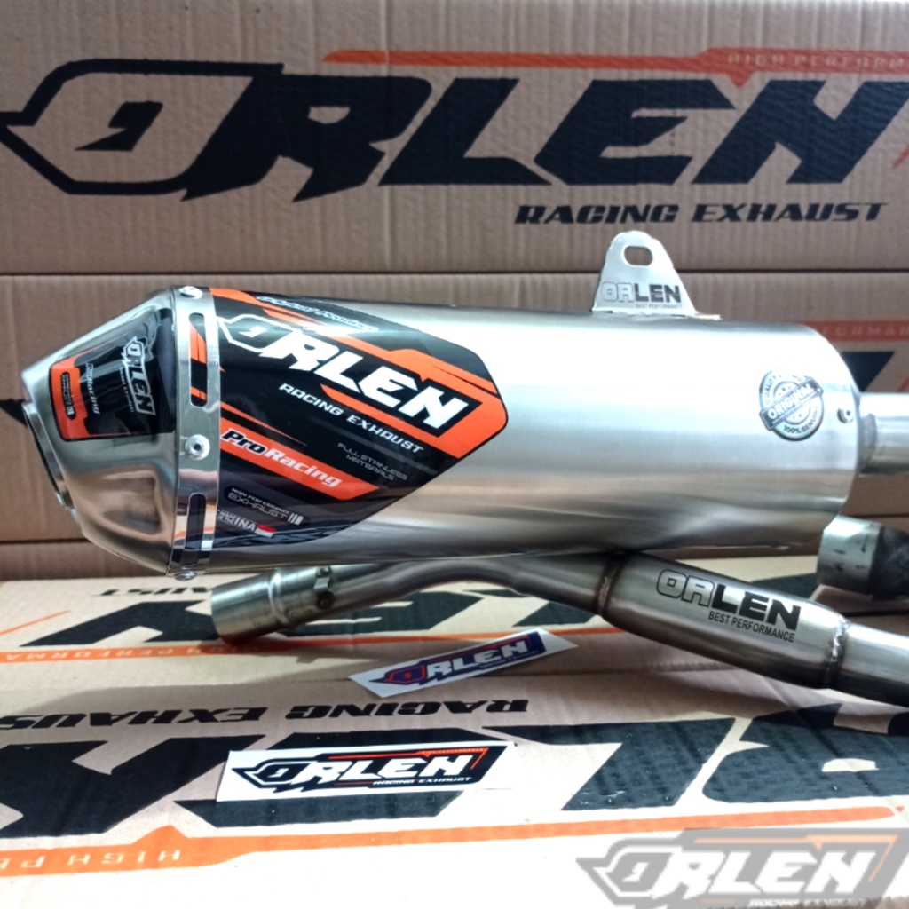 knalpot ORLEN original crf klx wr155