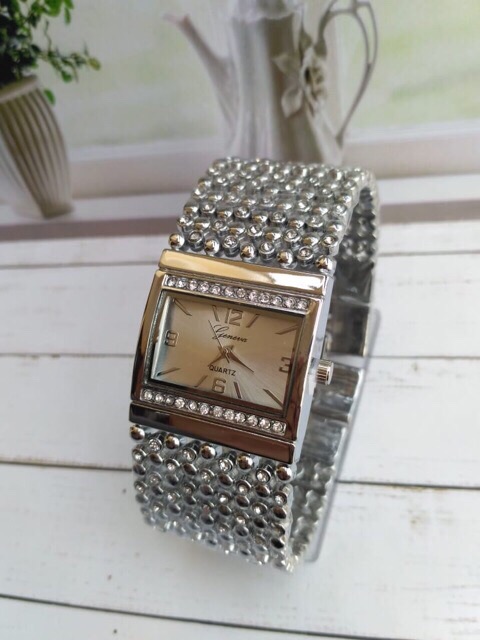 jam tangan geneva biji lada IMPORT