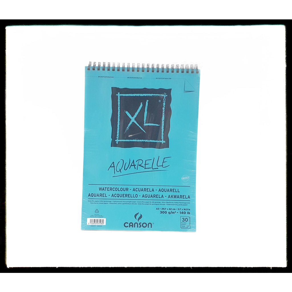 

Canson XL Aquarelle A4 300 GSM 30 Sheet